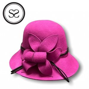 Something Special Wool Felt Floral Hat